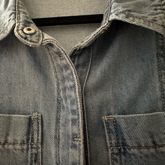 MAYE Montana Denim Shirtdress - Picture 9 of 13